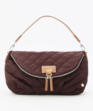 LA BAGAGERIE 撥水ナイロンキルティング3WAYリュック ワイン