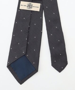 J.PRESS MEN 【JAPANESE SILK FRESCO TIE COLLECTION】ドット ネクタイ グレー系8