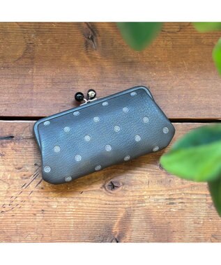 UNBILLION ペルケ perche / アクリル玉がま口長財布