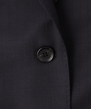 23区 【セットアップ対応】ファインネスウール 一つ釦 ジャケット ネイビーストライプ