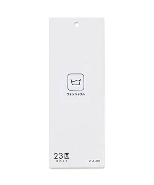 23区GOLF 【WOMEN】ロゴスポーツニット イージーケア ブラック系