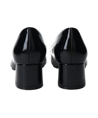 Bridget Birkin 【Bridget Birkin】ロゴパーツパンプス ブラックエナメル