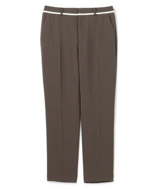 BEIGE， 【L-size】CINDY/クロップドパンツ Mocha×Ecru