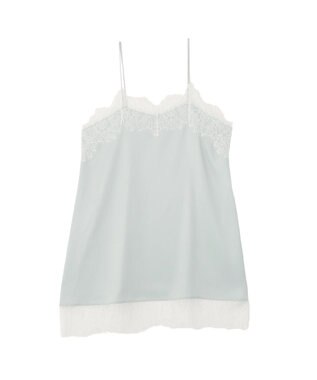 AMERICAN HOLIC レースサテンキャミワンピース Mint