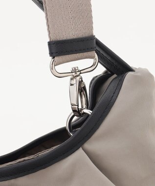 Y'SACCS シワナイロン2WAYトートバッグ Mサイズ グレー