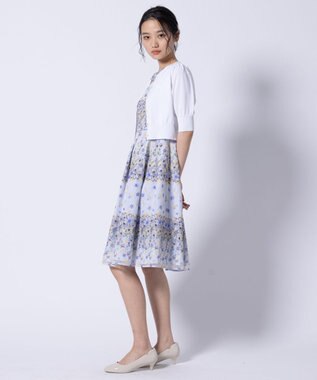 TOCCA 【洗える・消臭】SPRING GARLAND ドレス ブルー系7