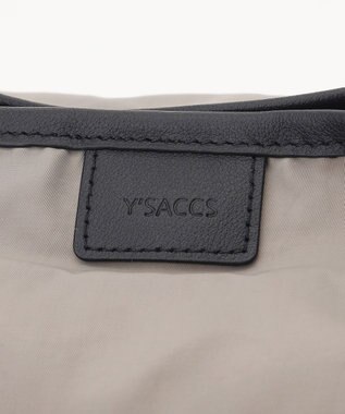 Y'SACCS シワナイロン2WAYトートバッグ Mサイズ グレー