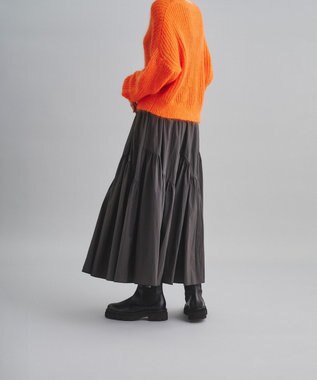 ロングギャザータフタスカート / GRACE CONTINENTAL | ファッション