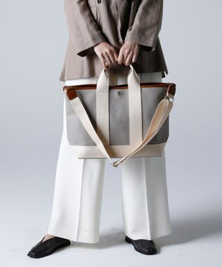TOPKAPI 【Breath TOPKAPI】SCOTCH GRAIN スコッチグレイン ショルダー付き A4 トート バッグ