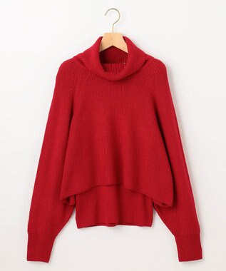 組曲 【WEB限定・2SET】オフショル風NEWツイン ニット チェリーレッド系