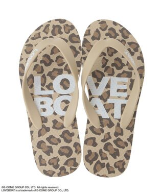 Green Parks ■ＬＯＶＥＢＯＡＴ　レオパードビーチサンダル Leopard