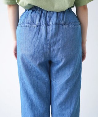 caqu FS linen cropped tapered pants クロップド丈 リネンイージーパンツ 3years