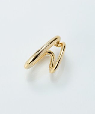 Phoebe 【金属アレルギー対応】ダブルシャインイヤーカフ　ゴールド/ニッケルフリー ゴールド