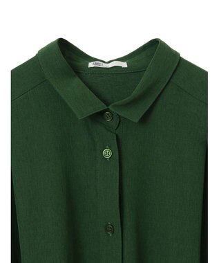 CRAFT STANDARD BOUTIQUE イージーケアタック入りワンピース Green