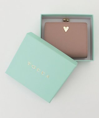 TOCCA PIECE OF LOVE BIFOLD WALLET 2つ折り財布 ピンク系