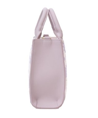 Maison de FLEUR フラワーレース2Wayスクエアトートバッグ Lavender