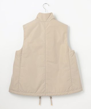 自由区 S 【洗える】パッファー ベスト ベージュ