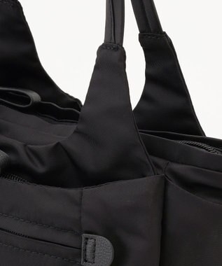 LA BAGAGERIE 【MONICA】ラウンド2WAYミニトートバッグ ブラック