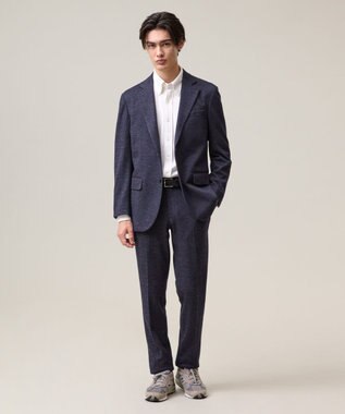 J.PRESS MEN 快適さとエレガンスを纏う【セットアップ対応 / ストレッチ】SOFAニット ハイグレードジャージー ジャケット ネイビー系8