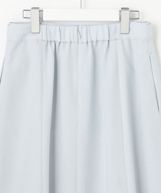J.PRESS LADIES 【洗える・シワになりにくい】Garudaツイル フレアー スカート サックスブルー系