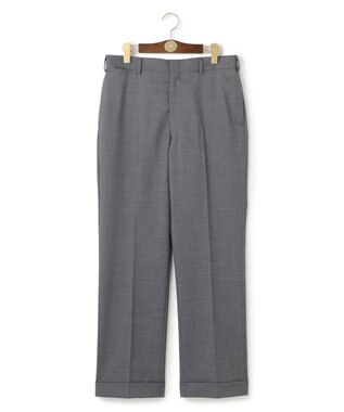 J.PRESS MEN 【J.PRESS ORIGINALS】PEPPIN MERINO TROPICAL PIPED STEM TROUSERS / JAPAN MADE ライトグレー系