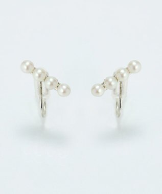 Phoebe 【痛くないシリーズ/金属アレルギー対応】バランスパールライトフィットイヤリング　シルバー