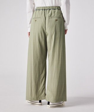 Paul Smith ドロストコード レーヨン パンツ カーキ