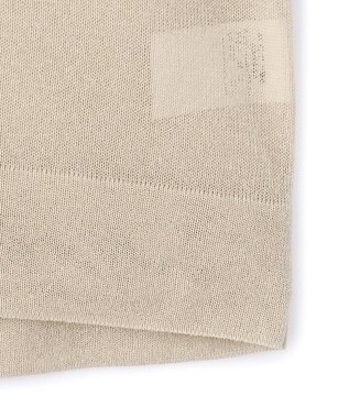 BEIGE， YOOPER / ドライタッチ シアーニット Flax