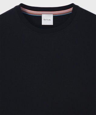 Paul Smith プリント コンビネーション 半袖Tシャツ ブラック