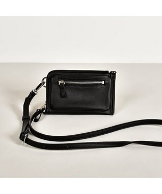 LA BAGAGERIE マルチスマホポシェット ブラック