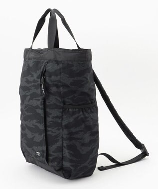 JOSEPH ABBOUD MOUNTAIN 【UNISEX】ポケッタブル 3Ｄエンボス2WAY バッグ ライトグレー系6