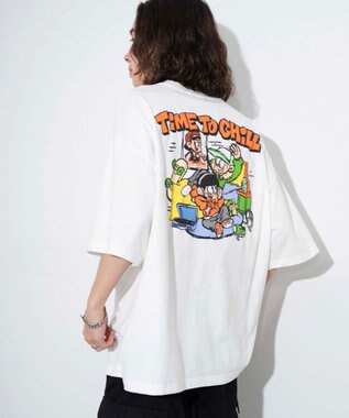 WEGO 【ユニセックス着用ITEM】別注NEW　JACKグラフィックT（S） ホワイト