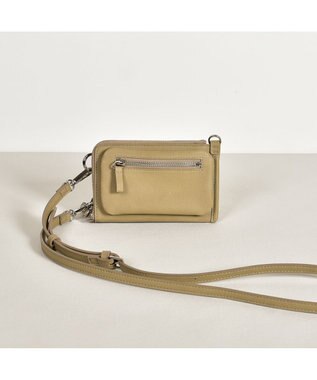 LA BAGAGERIE マルチスマホポシェット グレージュ