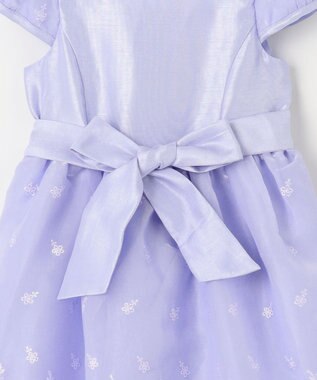 ANY KIDS バックサテンシャンタン ドレス サックスブルー