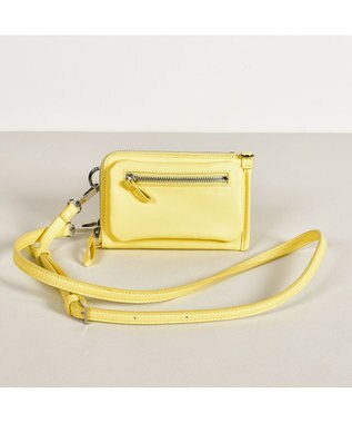 LA BAGAGERIE マルチスマホポシェット イエロー