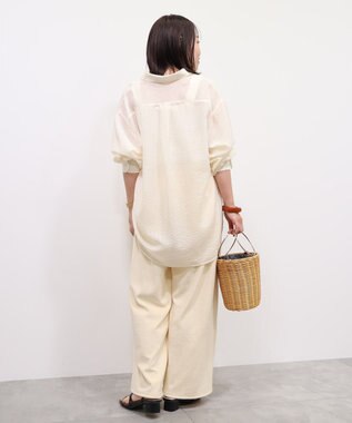 AMERICAN HOLIC パイルパンツ Ecru