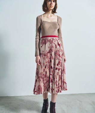 キースカーフプリーツスカート / GRACE CONTINENTAL | ファッション