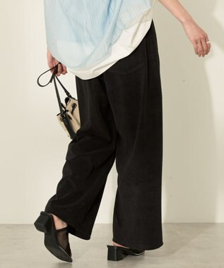 AMERICAN HOLIC パイルパンツ Black