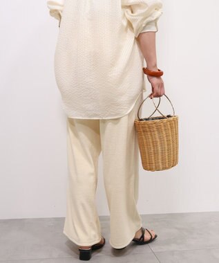 AMERICAN HOLIC パイルパンツ Ecru