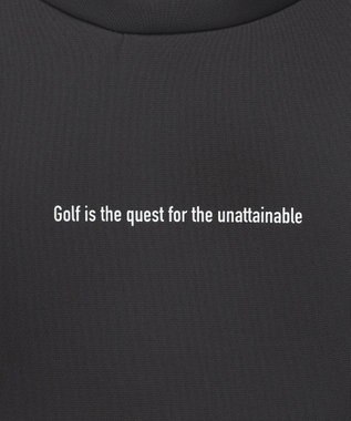 PW CIRCULUS 【イージーケア / 軽量 / 一枚でサマになる】【MEN】 ロングスリーブ モックネック ブラック系