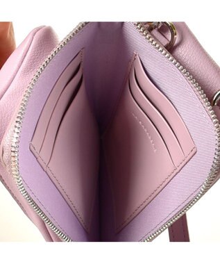 LA BAGAGERIE マルチスマホポシェット ラベンダーピンク