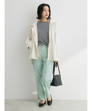 Green Parks 花粉防止　フーデッドブルゾン Ivory