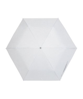 MOONBAT 【WEB限定/ 遮光率100％/遮熱/UV】POLO RALPH LAUREN（ポロ ラルフローレン）晴雨兼用日傘 ワンポイント ポロポニー シャンブレー 無地 折りたたみ傘 グレー