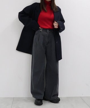 WEGO 厚底ダッドスニーカー ブラック