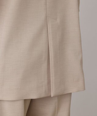 GRACE CONTINENTAL スラブストレッチテーラージャケット ベージュ