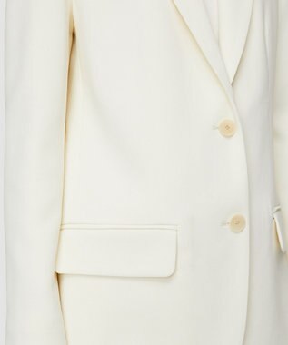 JOSEPH 【FOUNDATIONS】JACKIE　コンフォートキャディー　シングルブレストジャケット Ivory