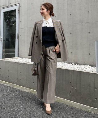 UNFILO L ボリュームスリーブ クロップドシャツ オフ