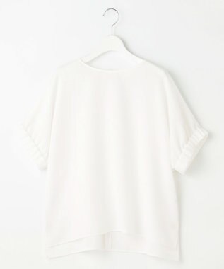 自由区 L 【人気素材・新色追加】ラスティックメッシュドルマンスリーブ Tブラウス ［新色］オフ