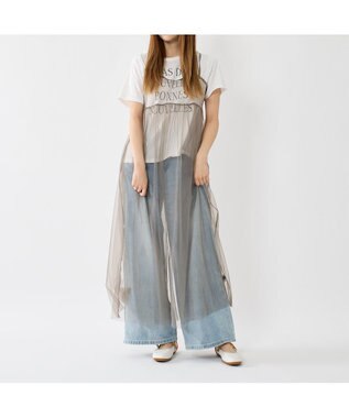 MODE ET JACOMO <MODE ET JACOMO>ストラップバレエスニーカー ホワイト