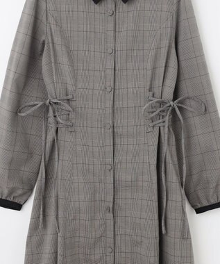 Feroux 【古畑星夏さん着用】サイドレースアップ ワンピース ホワイト系2